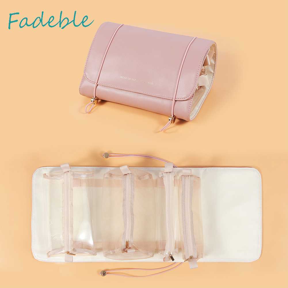 Túi Cuộn Đựng Mỹ Phẩm 4 Trong 1 Sức Chứa Lớn Tiện Dụng