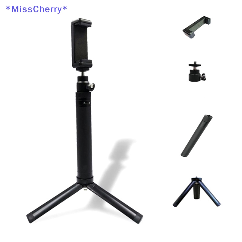 Gậy Tự Sướng Cầm Tay 6 Phần Mở Rộng Bằng Hợp Kim Nhôm Ốc Vít 1 / 4 Inch Nhỏ Gọn Mới