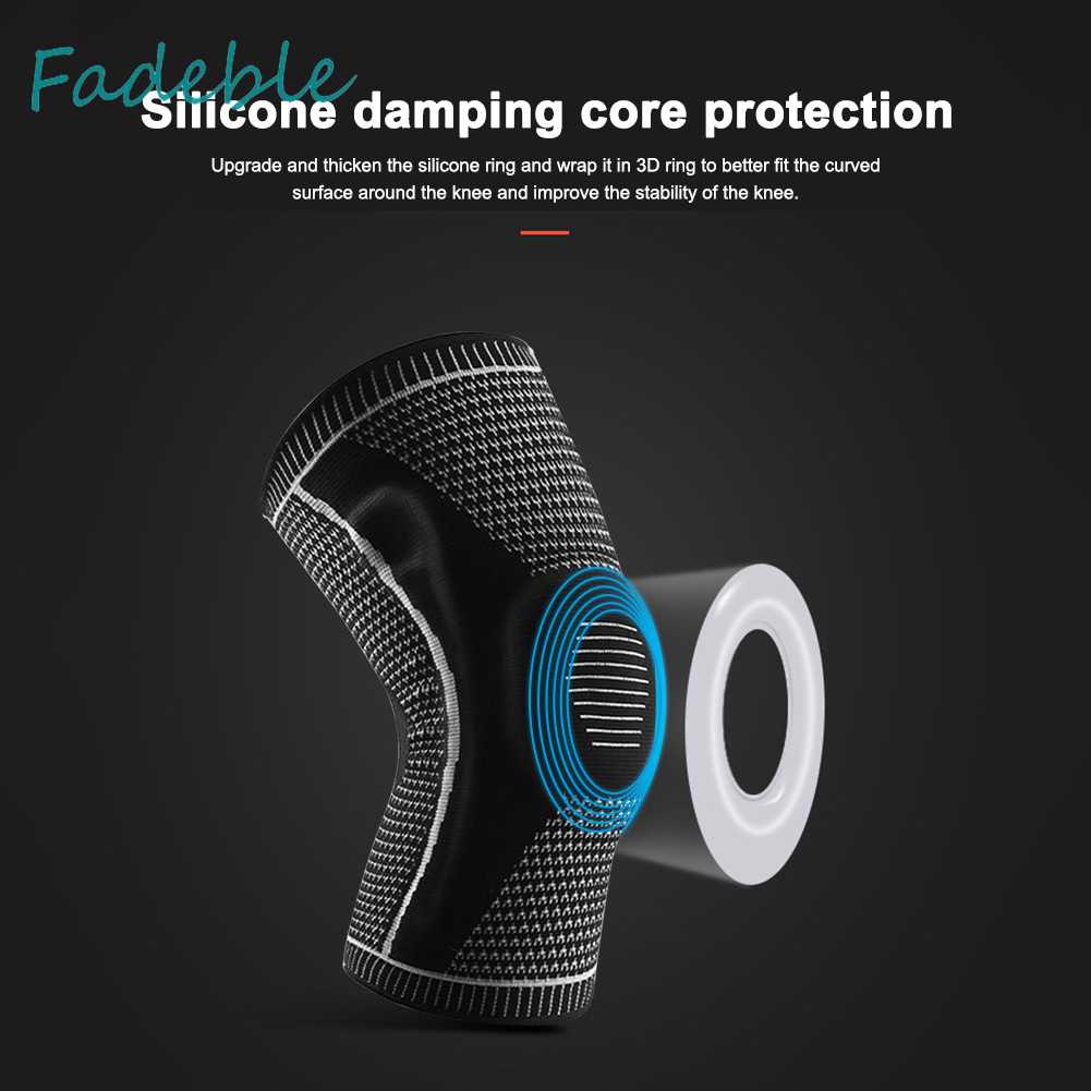 1 Miếng Đệm Bảo Vệ Đầu Gối Chống Trượt Khi Chơi Thể Thao