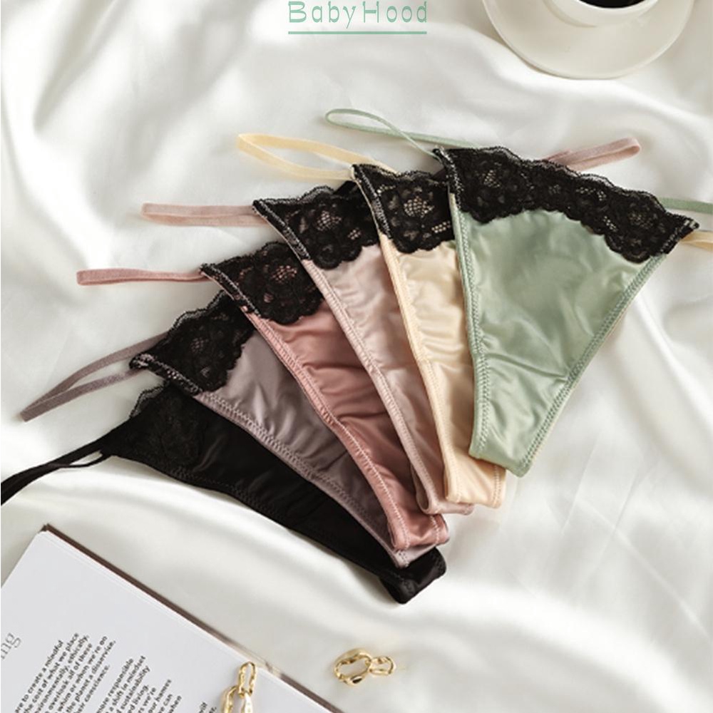 【Big Discounts】Women Sexy Lingeries Lace Satin Panties T Pants Briefs G-string Thong Underwear#BBHOOD