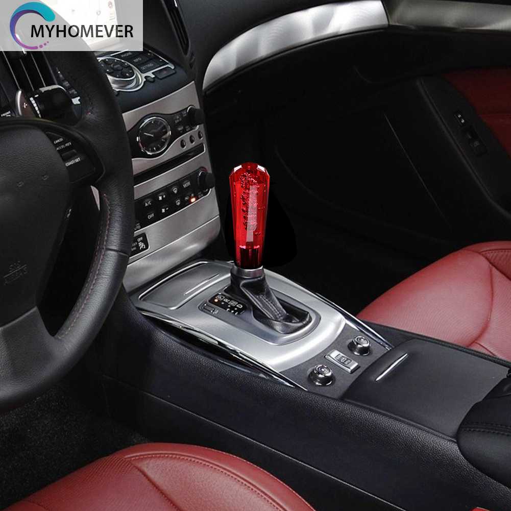 Núm Gạt Cần Số Xe Hơi AT / MT Đính Pha Lê Thông Dụng