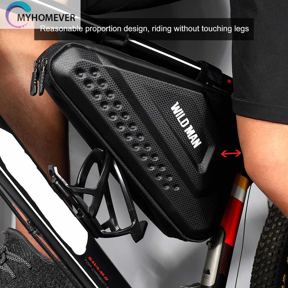 Túi Tam Giác Đựng Điện Thoại Gắn Khung Trước Xe Đạp Tiện Lợi