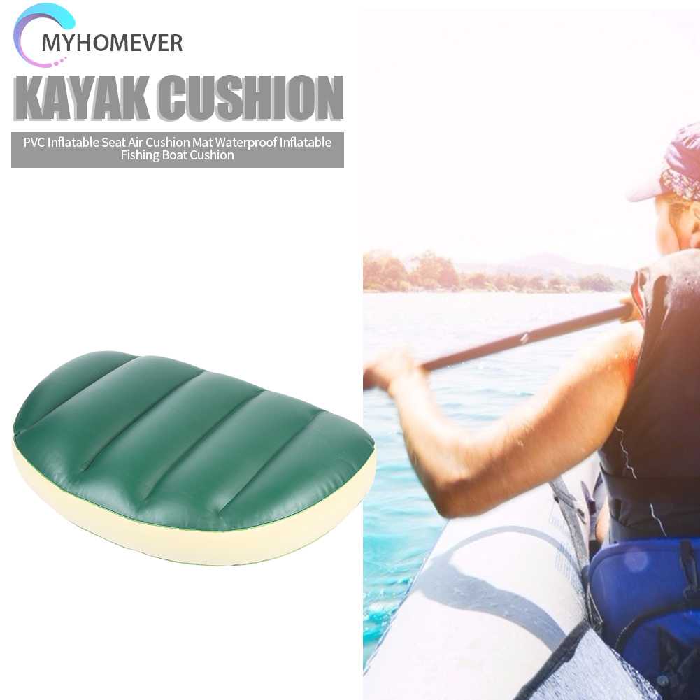 Đệm Ngồi Bơm Hơi Bằng PVC Bền Dành Cho Thuyền Kayak / Câu Cá