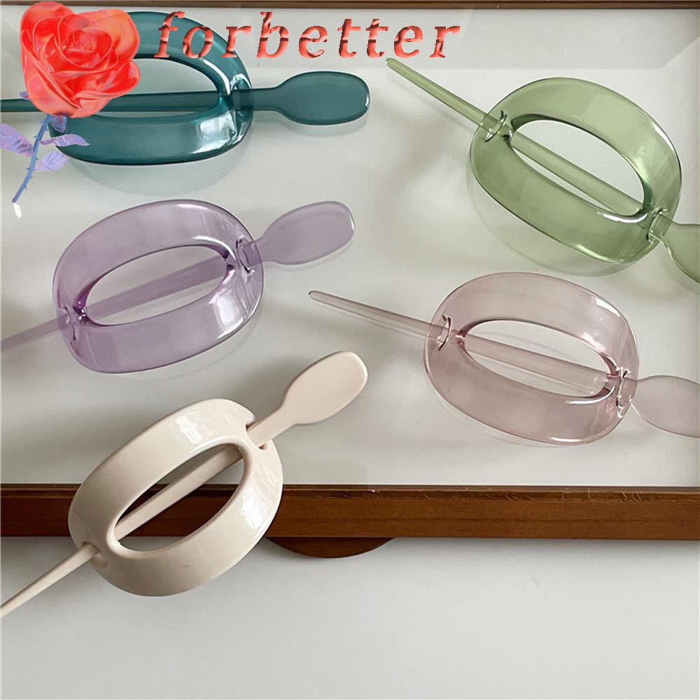 Trâm Cài Tóc Trong Suốt Thiết Kế Rỗng Thanh Lịch Cho Cô Dâu