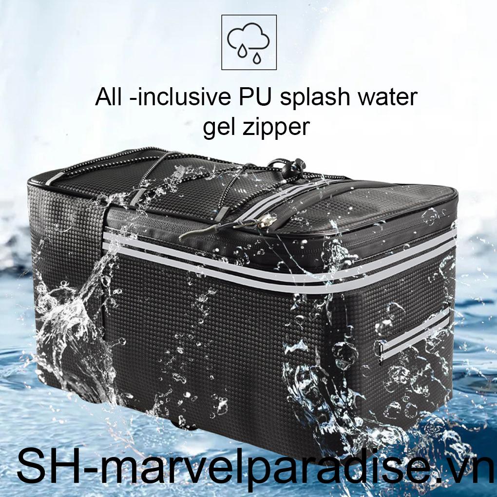 Túi Đựng Đồ Dùng Gắn Yên Sau Xe Đạp Cỡ Lớn Chống Thấm Nước Tiện Dụng