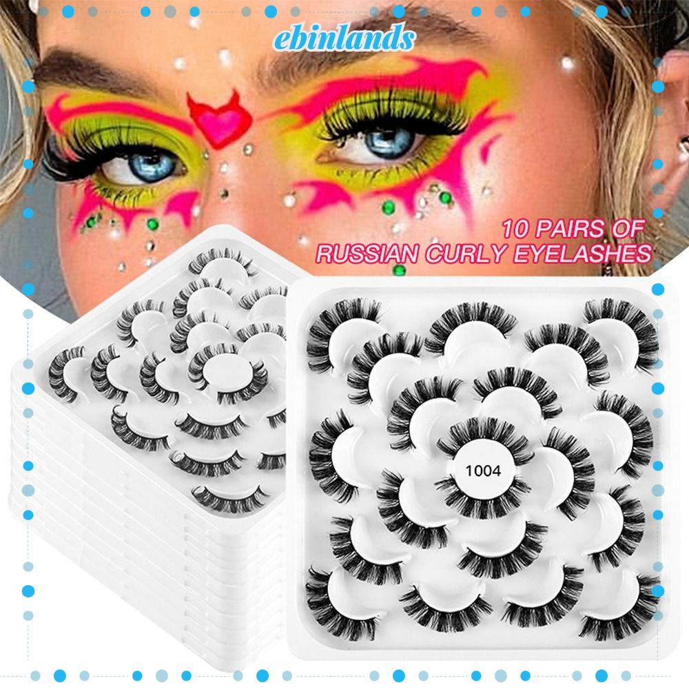 10 Cặp Mi Giả Bồng Bềnh Có Thể Tái Sử Dụng