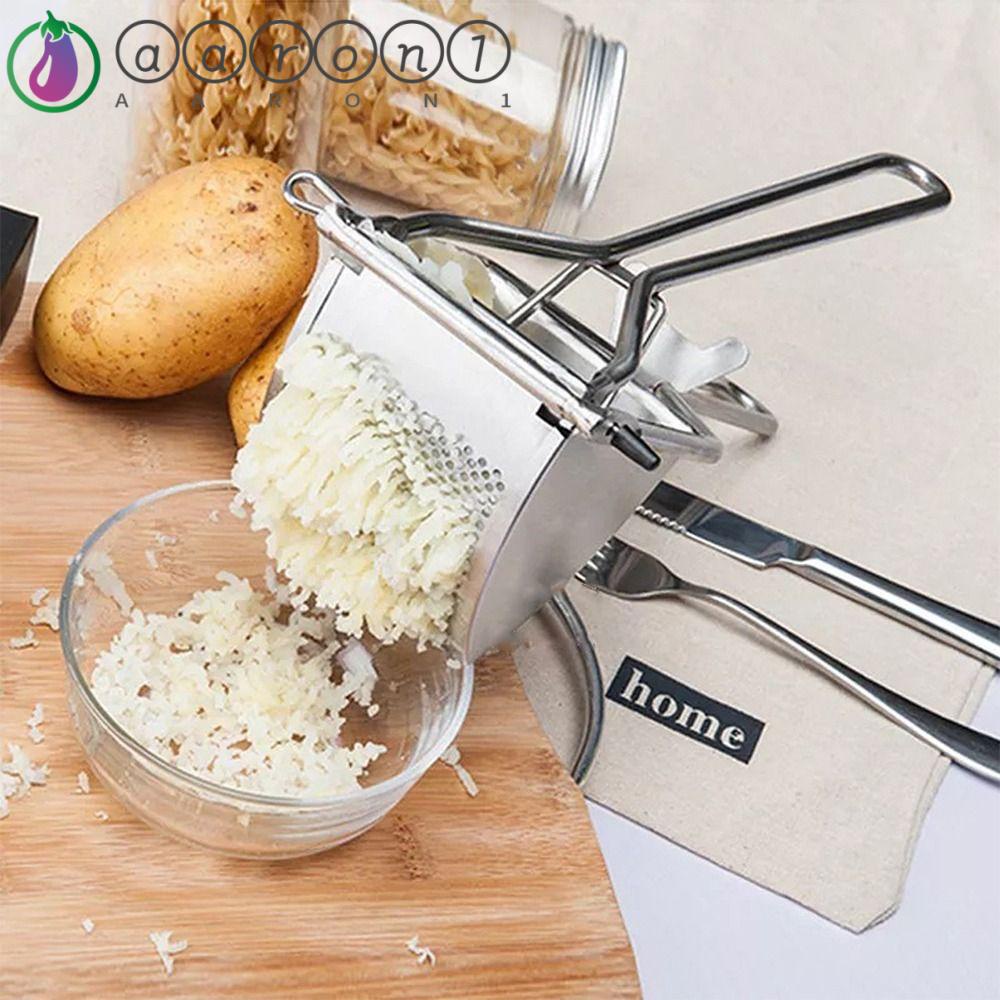 Dụng Cụ Nghiền Tỏi / Khoai Tây Bằng Thép Không Gỉ Đa Năng AARON1