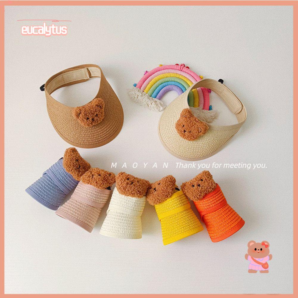 Eutus Mũ Rơm Dệt Gấp Gọn Điều Chỉnh Được Thoáng Khí Chống Nắng Đi Biển Mùa Hè Cho