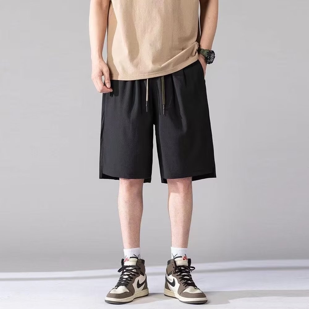 Quần Short Mỏng Dáng Rộng Thời Trang Mùa Hè Cá Tính Cho Nam