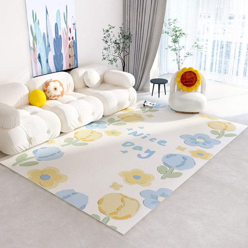 Thảm Trải Sàn Thiết Kế Đơn Giản Hiện Đại Phong Cách Bắc Âu