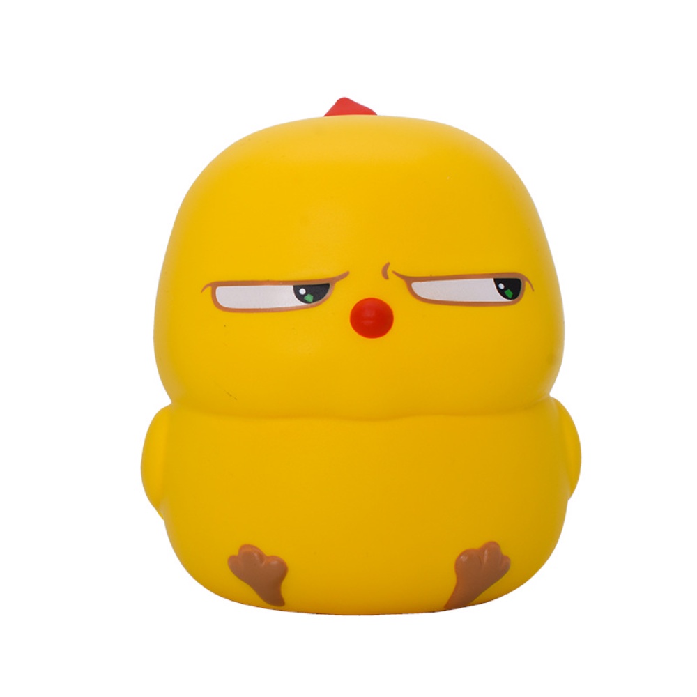Đồ Chơi Xốp Squishy Giảm Stress Hình Gà Con Dễ Thương Cho Bé