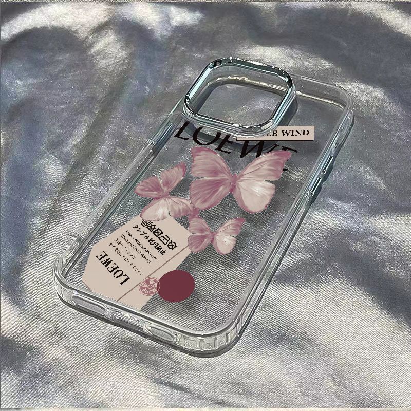 ✅Ốp Điện Thoại Mềm Chống Sốc Họa Tiết Bướm 137 Cho Iphone 8 Max 11 14pro 12 L6H4