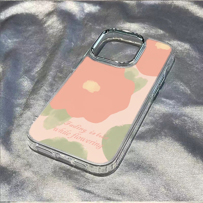 ✅Ốp Điện Thoại Mềm Chống Sốc Họa Tiết Hoa Cho Iphone 14Pro 11Plus 12 8 7 13max / ZVSO