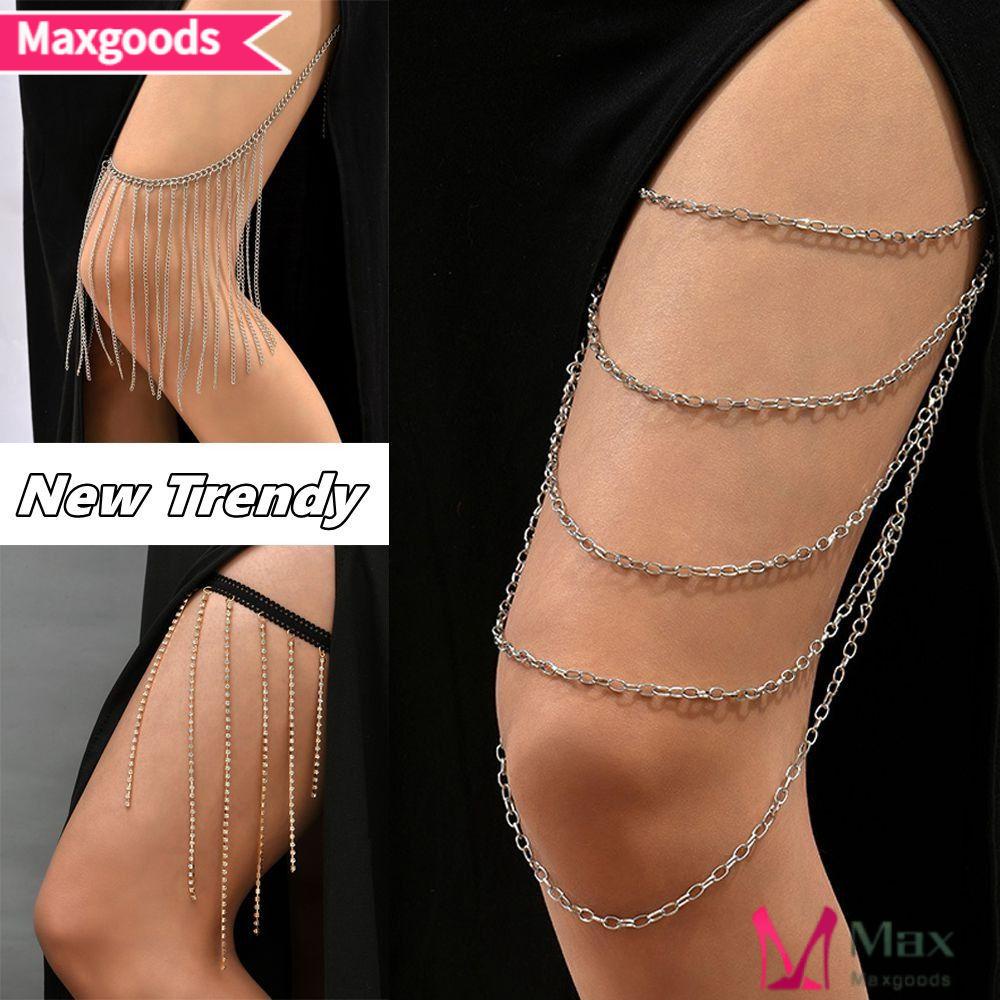 Dây Xích Đeo Cơ Thể Nhiều Lớp Co Giãn Dùng Mặc Bikini Thời Trang Dự Tiệc / Valentine