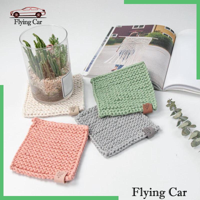 [Lzdjfmy2] Bộ Đế Lót Ly Dệt Thủ Công Cho Người Mới Bắt Đầu