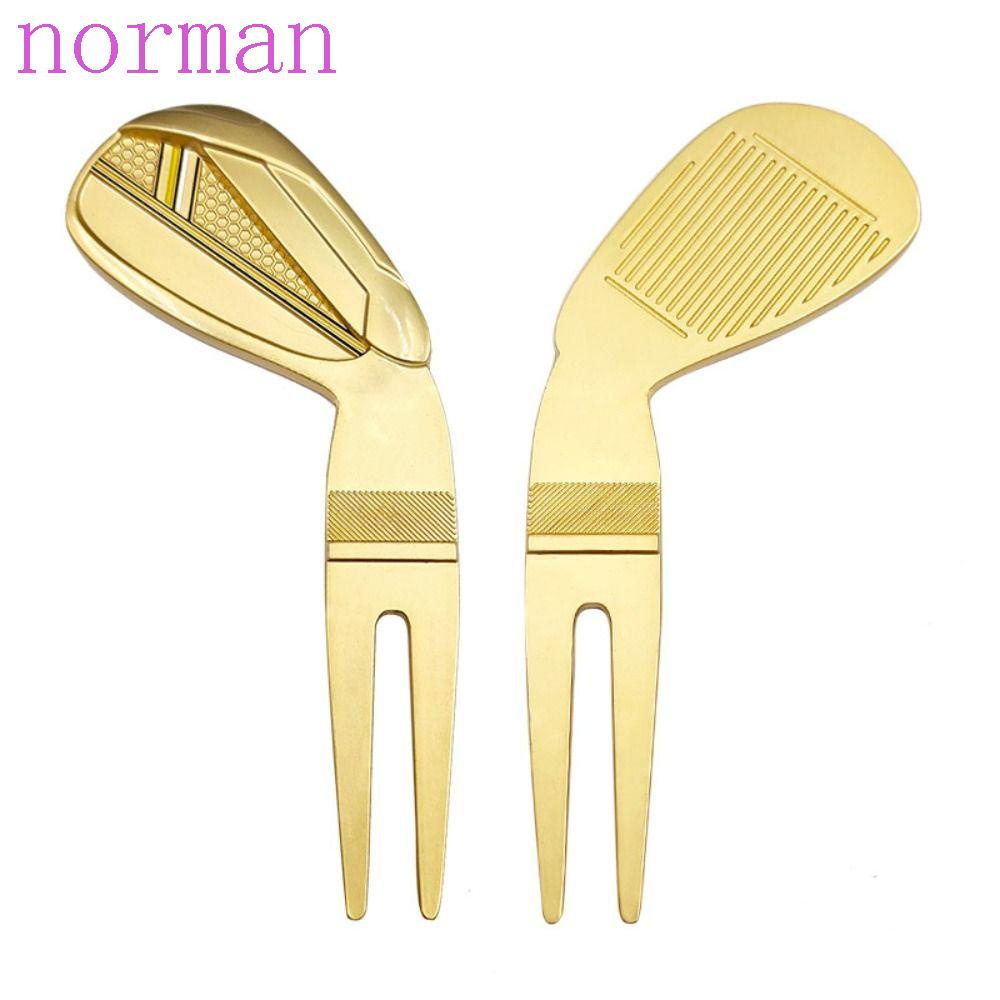 Norman Dụng Cụ Làm Sạch Rãnh Gậy Đánh Golf Có Lỗ Treo Đa Năng Chống Ăn Mòn