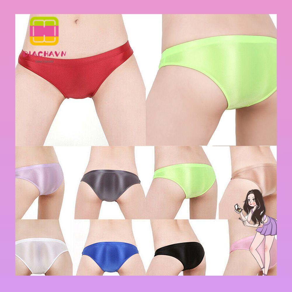 Quần Lót Vải Satin Cỡ Lớn Thiết Kế Quyến Rũ Cho Nữ