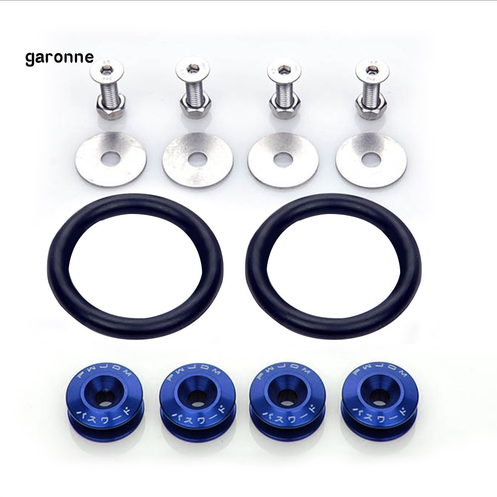 FENDER Bộ Chốt JDM Tháo Lắp Nhanh Siêu Bền Tiện Dụng Cho Cản Xe Hơi