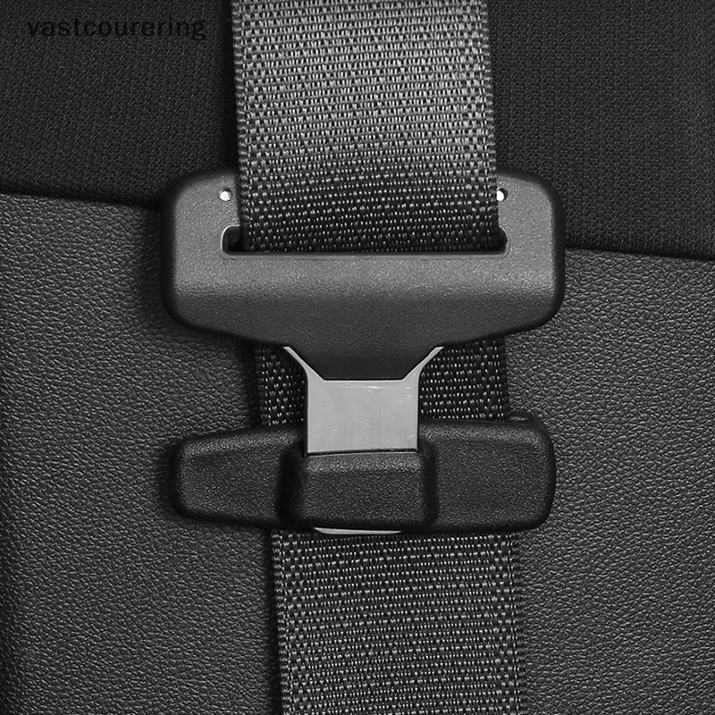 2 Chốt Khóa Dây An Toàn Xe Hơi Bằng Nhựa Có Thể Điều Chỉnh Tiện Dụng