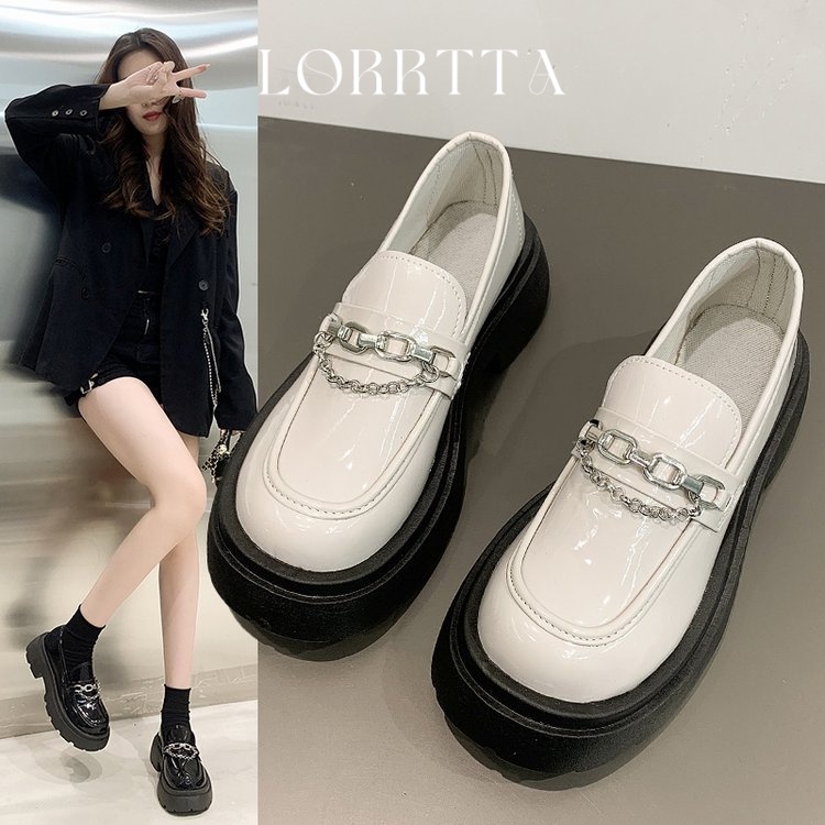 LORRTTA giày cao gót nữ giày nữ lolita giày Giày búp bê gót đại đính tinh thể 2023NEW 23Z23061211