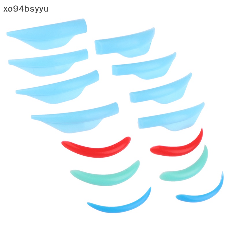 Set 3 / 4 / 7 Cặp Đệm Silicone Hỗ Trợ Uốn Cong Mi Xo94Bsyu