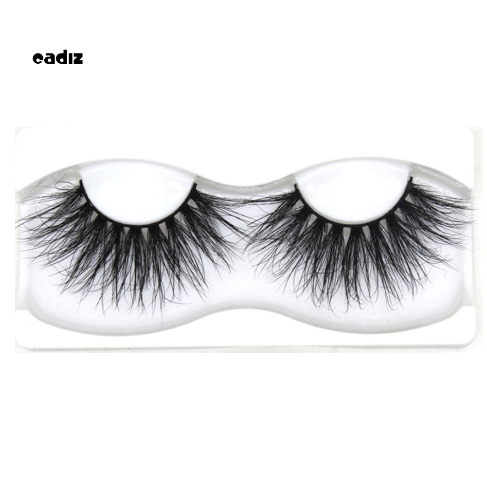 1 Cặp Lông Mi Giả 5D Cong Dày Tự Nhiên