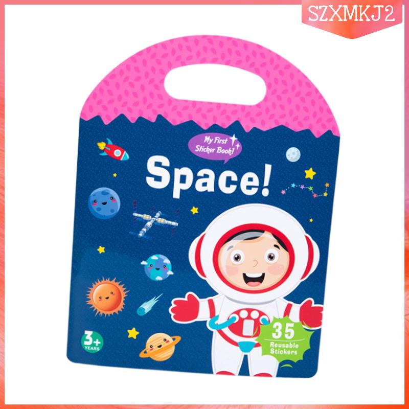 Sách Dán Tĩnh Điện Có Thể Tái Sử Dụng Giáo Dục Sớm Cho Bé szxmkj2