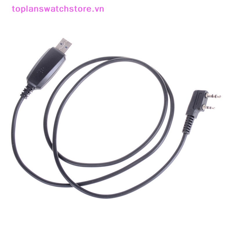 1 Bộ Dây Cáp Lập Trình USB 2Pin Kèm Đĩa Phần Mềm CD Phần Mềm Dành Cho Radio Baofeng UV-5R BF-888S