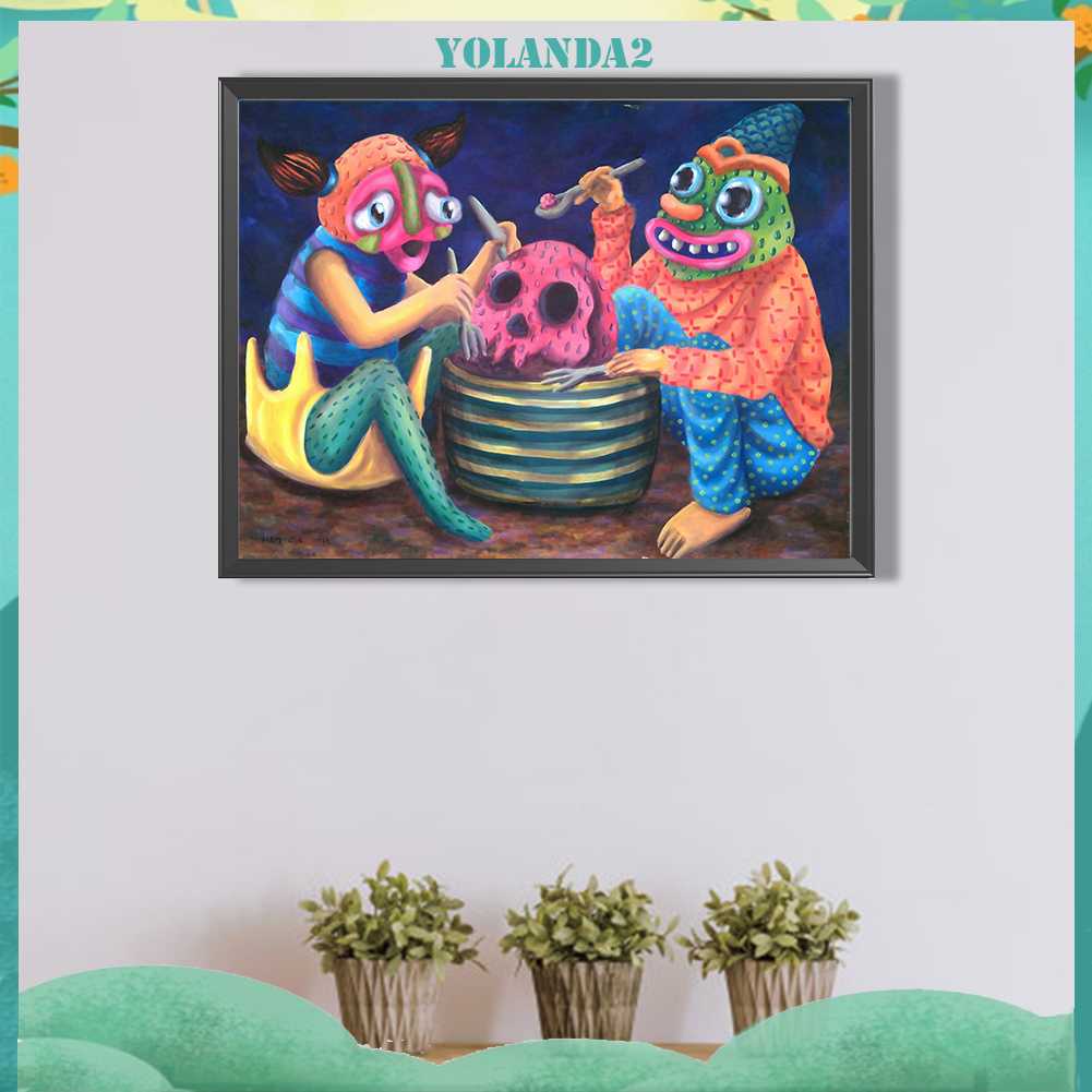 Tranh Đính Đá Kim Cương Toàn Bộ 5D DIY Hình Vẽ Khủng Long