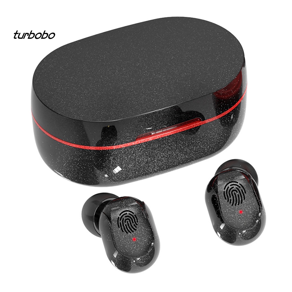 Tai Nghe Thể Thao Không Dây Bluetooth 5.0 Chống Nước IPX5 Màn Hình LED Cảm Ứng Vân Tay Và Phụ Kiện