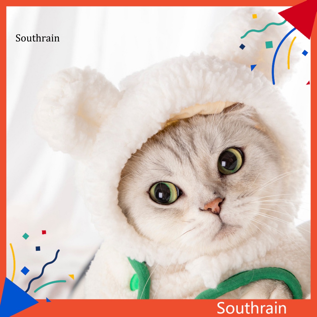 Mũ Lưỡi Trai Màu Trơn Dễ Thương Thân Thiện Với Da Cho Thú Cưng