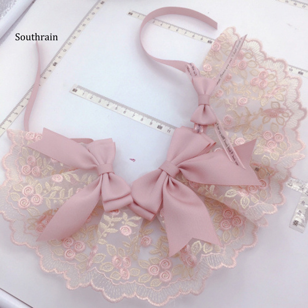 Khăn Quàng Cổ Thắt Nơ Xinh Xắn Cho Cún Cưng Chụp Ảnh