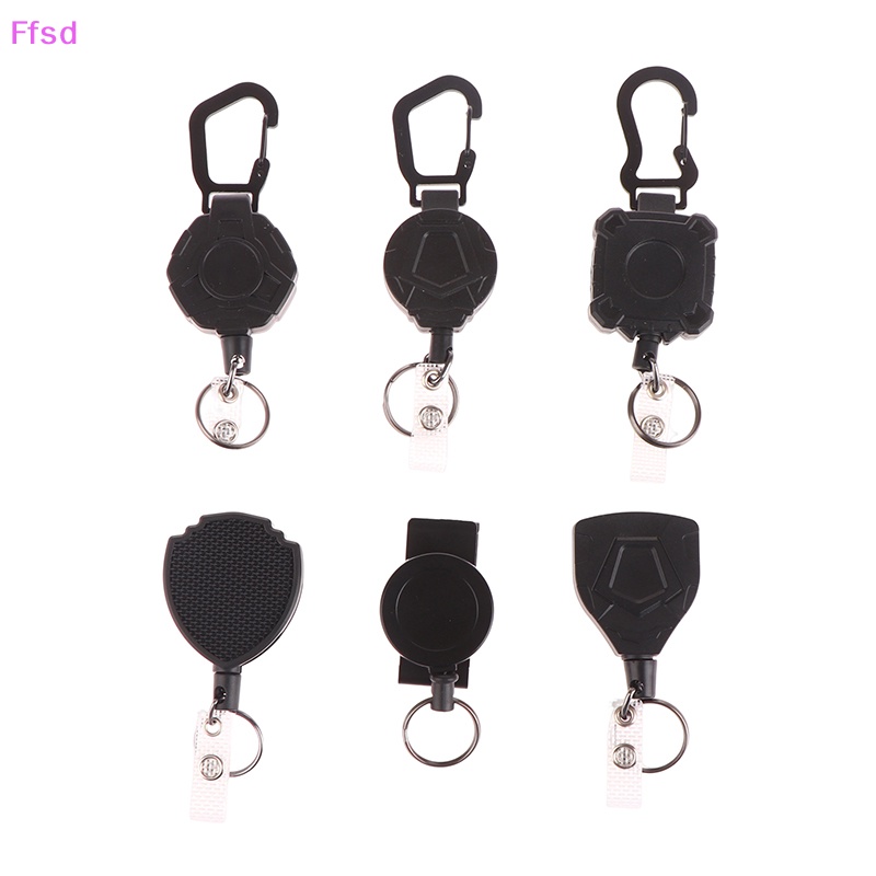 {Ffsd} Dây Móc Chìa Khóa Thể Thao Có Thể Thu Gọn Chống Thất Lạc Dễ Dàng Khóa Kim Loại Mới * Bán Chạy