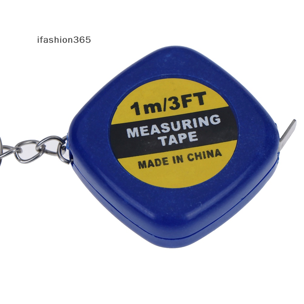 1 Móc Khóa Mini ifashion365 Có Thước Dây Rút Thu Gọn Dễ Dàng Dài 1m