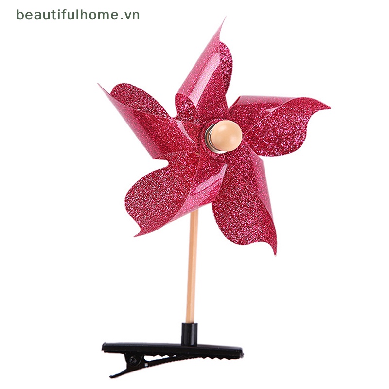 [beautifulhome] Cối Xay Gió Nhỏ Nhiều Màu Dễ Thương Vui Nhộn Phong Cách Hàn Quốc Cho Bé#Kẹp Tóc Xinh Xắn 39% s