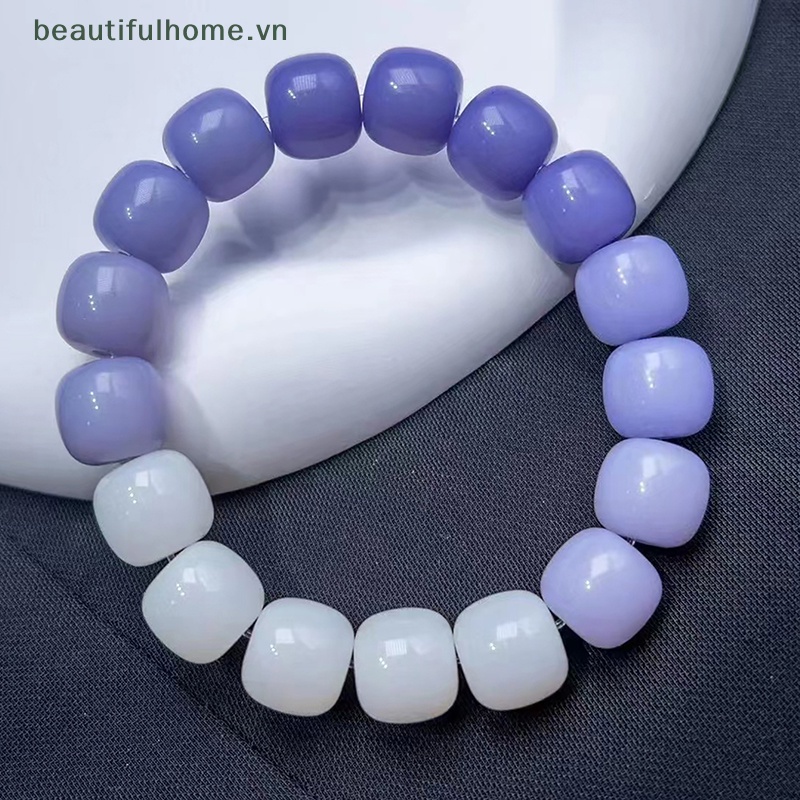 Vòng Đeo Tay Dây Mềm Mại Màu Gradient Nhiều Màu Sắc Đẹp Mắt [beauty]