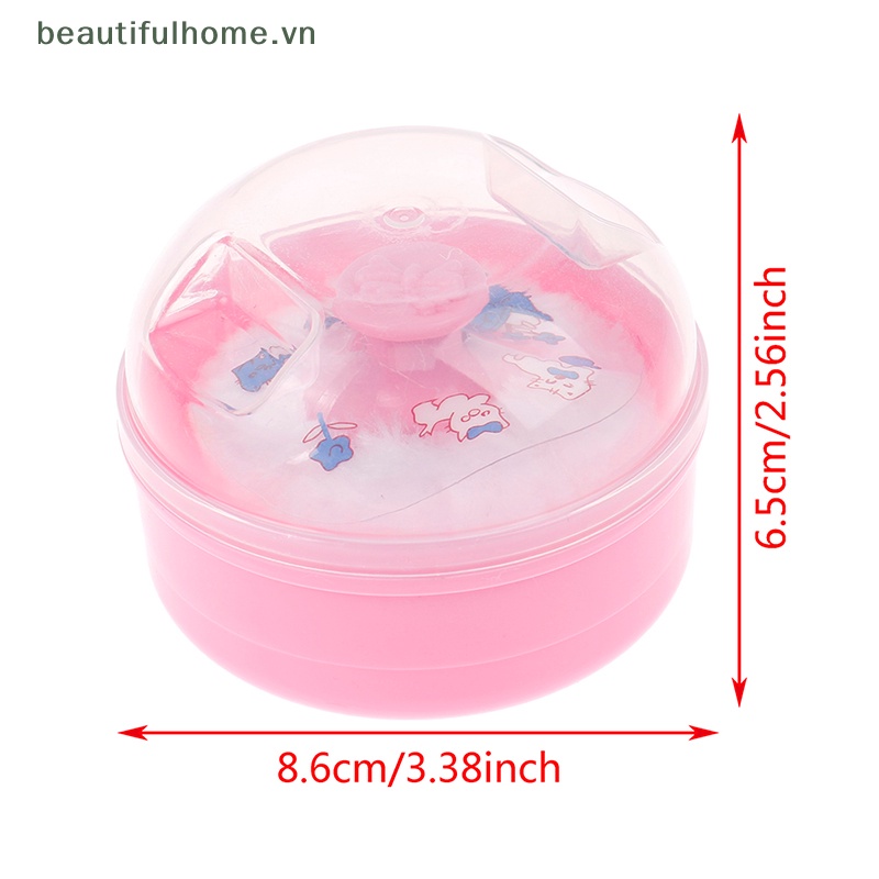 1 Mút Trang Điểm Mềm Mại Có Hộp Đựng Tiện Dụng