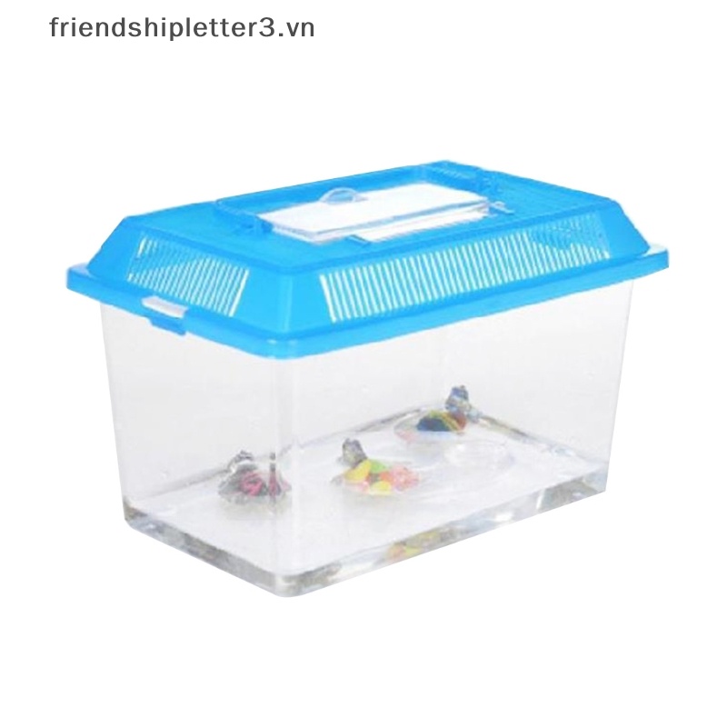 / / Mới / / Thiết Kế Cắt Cá Cầm Tay Bằng Nhựa Trong Suốt Nhỏ Gọn Dành Cho Rùa Cưng