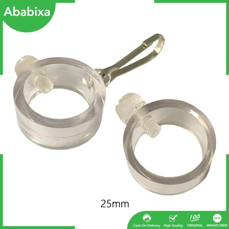 Set 2 Vòng Kẹp Cố Định Cột Cờ Bền Xoay 360 Độ Cho Cần Câu 1 "
