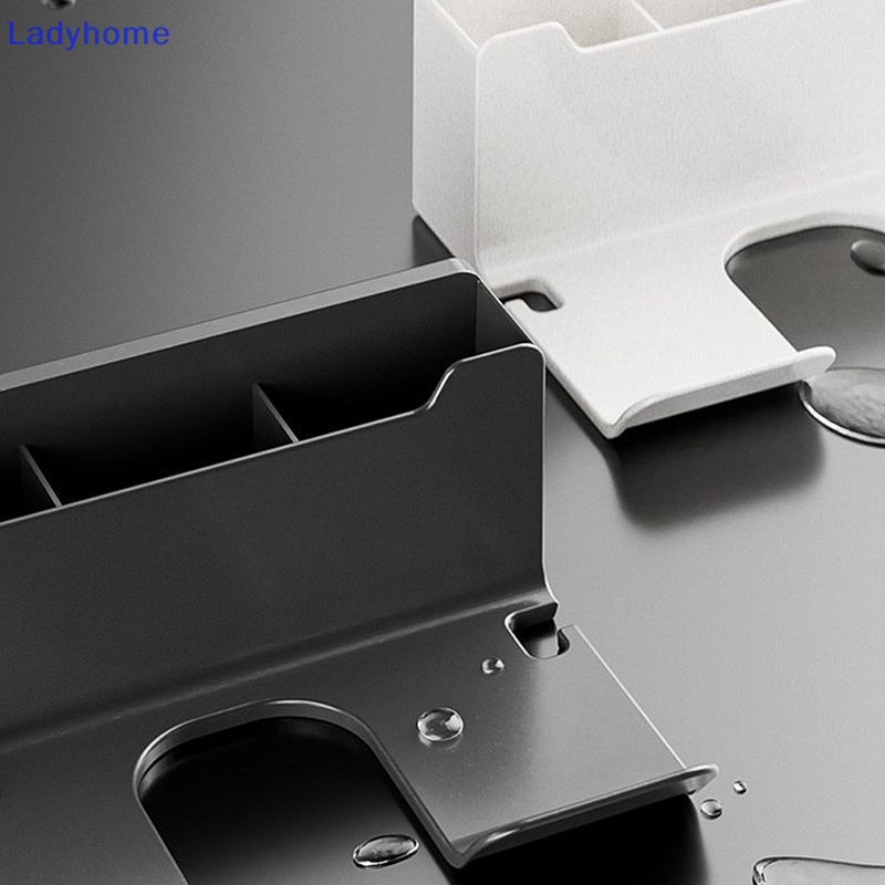 Giá Đỡ Máy Sấy Tóc Bằng Nhựa Gắn Tường Không Cần Khoan Tiện Dụng Cho Phòng Tắm