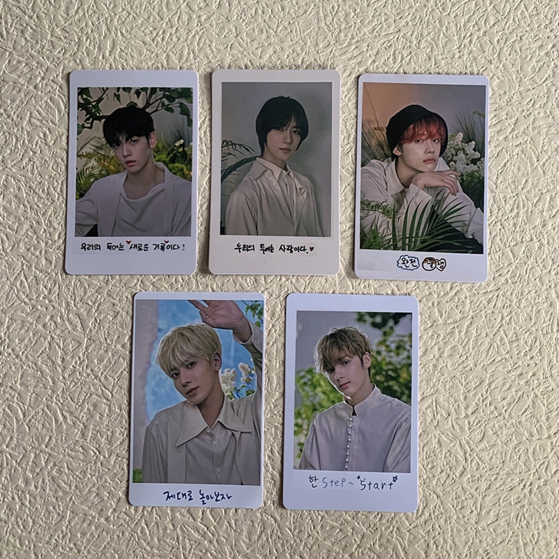 Set 5 Tấm Thẻ Ảnh Lomo Card Nhóm Nhạc TXT