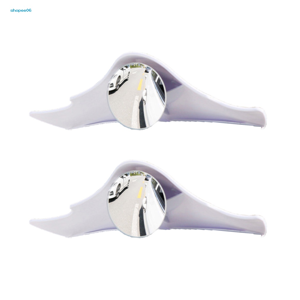 Bộ 2 Gương Chiếu Hậu Góc Rộng Trong Suốt Chống Mưa Tiện Dụng Cho Xe Hơi