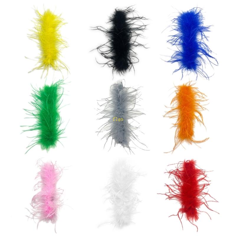 Flgo Vòng Tay Dây Buộc Tóc Hình Lông Vũ Quyến Rũ