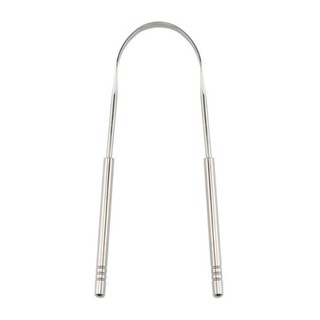 ❤U-Shaped Tongue Scraper Tongue Cleaning Brush Stainless Steel Tongue Scraper