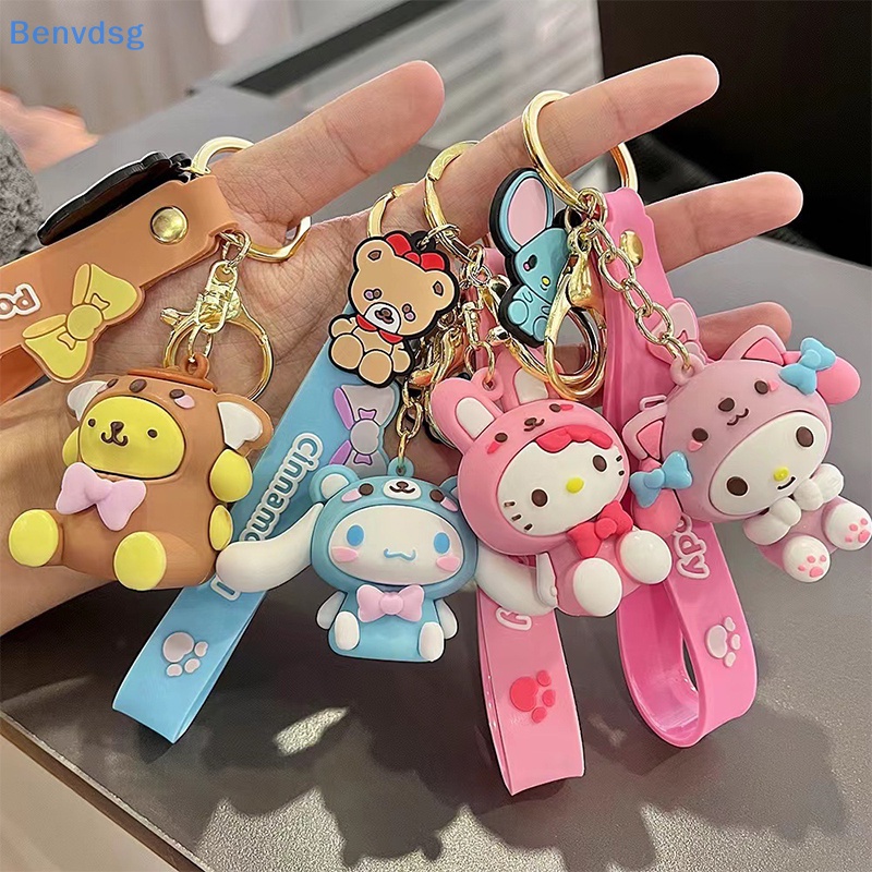 Benvdsg > Móc Khóa Hình Nhân Vật Hoạt Hình Sanrio Hello Kitty My Melody Kuromi Dễ Thương Sáng Tạo