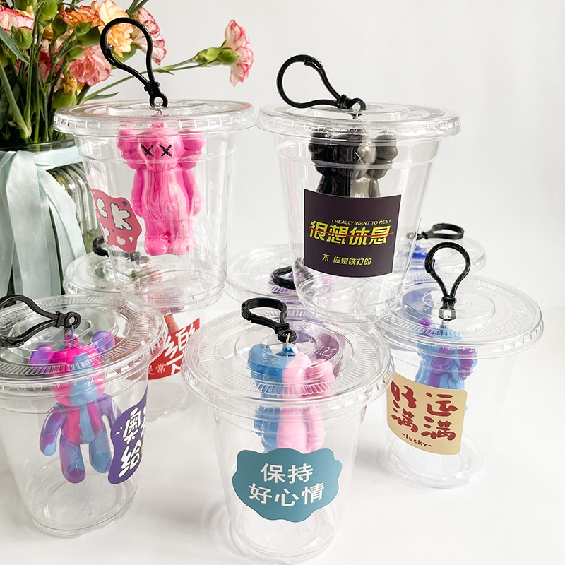 Móc Khóa Hình Gấu Trắng Dễ Thương Cho Bé