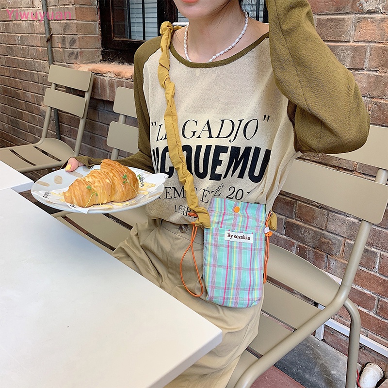 Túi Đeo Chéo Mini Đựng Điện Thoại Thời Trang Hàn Quốc Mới