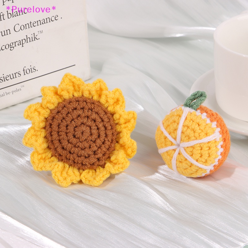 Móc Khóa Hình Hoa Hướng Dương Nhồi Bông Xinh Xắn Mới