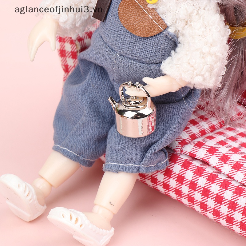 Mô Hình Nồi Chảo Mini Tỉ Lệ 1 / 12 Dùng Trang Trí Nhà Búp Bê