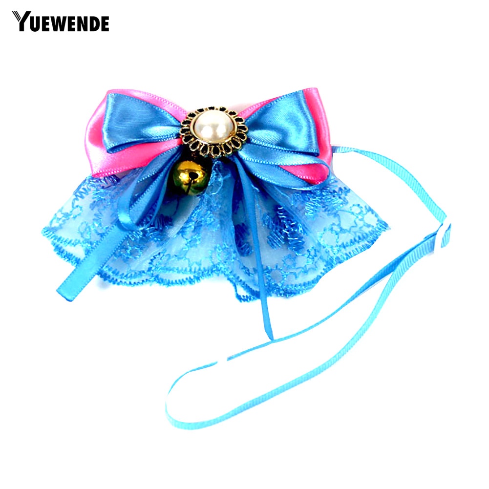 Vòng Cổ Đính Ngọc Trai Giả Và Nơ Xinh Xắn Dành Cho Thú Cưng